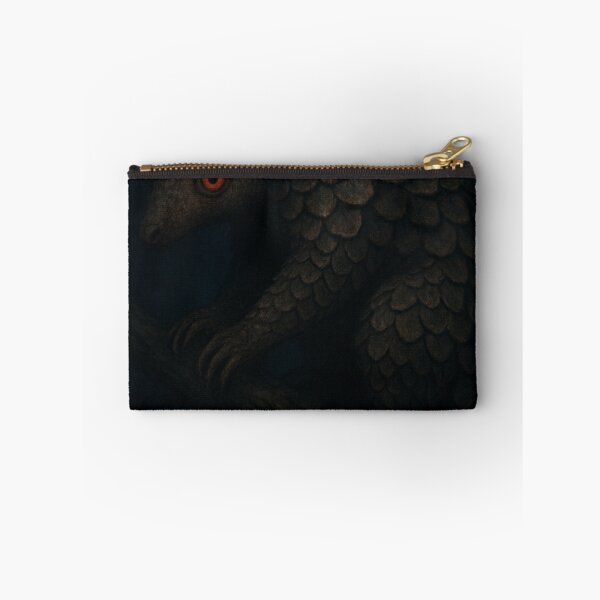 Item preview, Creepy Pangolin at Night – Scaly Nocturnal Mammal designed and sold by NocturnalNook.