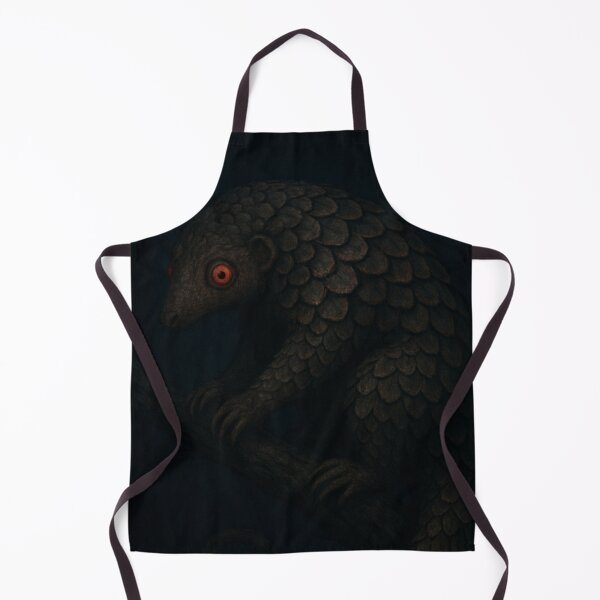 Item preview, Creepy Pangolin at Night – Scaly Nocturnal Mammal designed and sold by NocturnalNook.