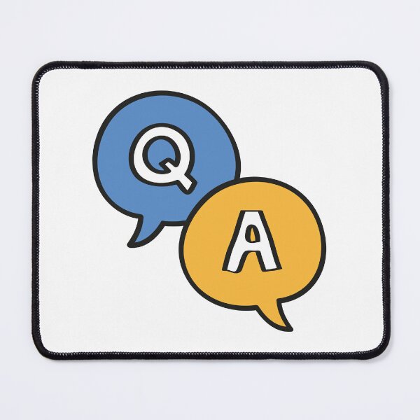 Item preview, Question and answer marks sign in speech bubble designed and sold by KasTanDesign.