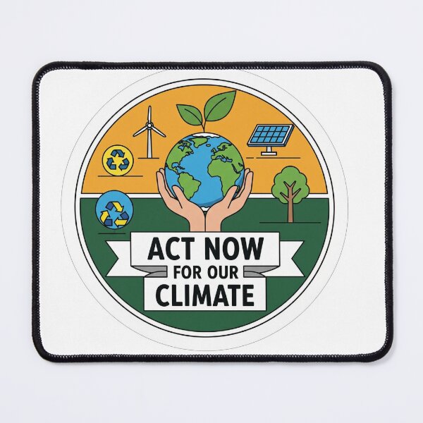 Item preview, Act Now for Our Climate designed and sold by Owcomm.