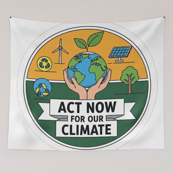 Item preview, Act Now for Our Climate designed and sold by Owcomm.