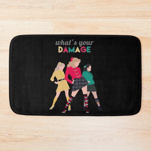 Item preview, What's Your Damage Retro 80s Movie  designed and sold by PugPuppyLife.