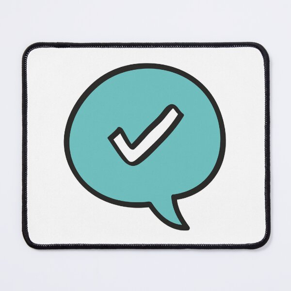 Item preview, Check mark sign in speech bubble designed and sold by KasTanDesign.