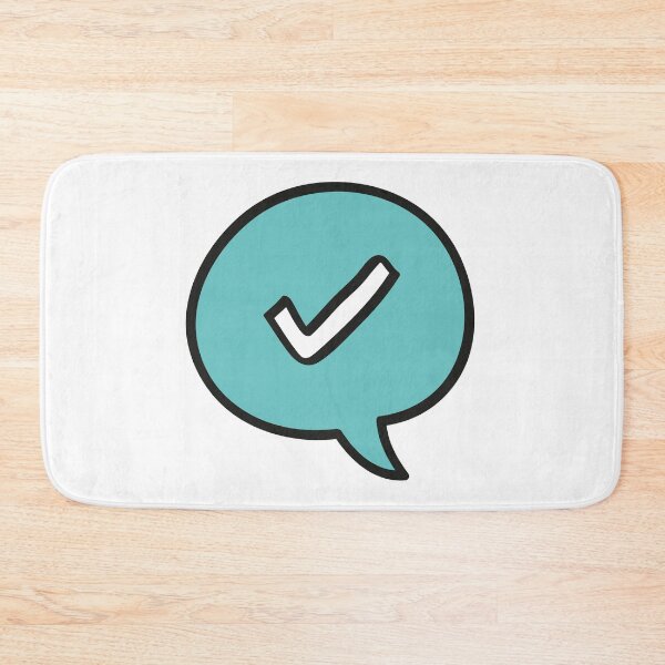 Item preview, Check mark sign in speech bubble designed and sold by KasTanDesign.