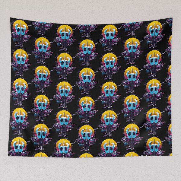 Item preview, The Knight - Hollow Knight 80S Retro designed and sold by emkaScience.