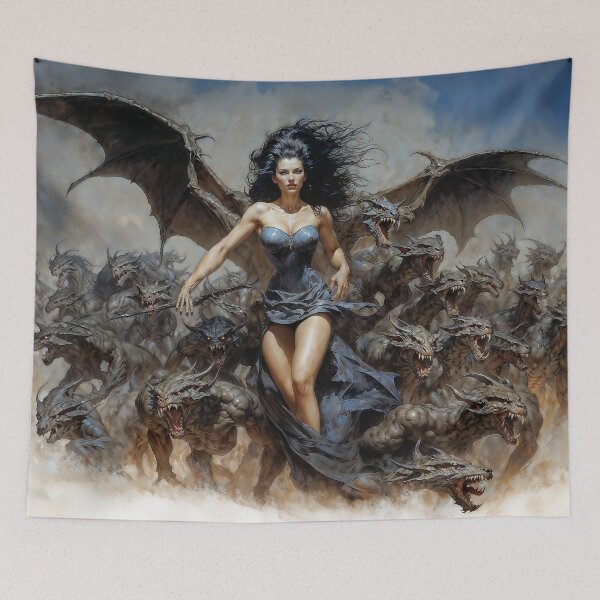 Item preview, The First Queen of Demons Lilith designed and sold by AliceWhiteDF.