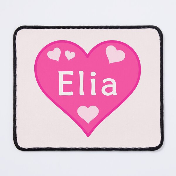 Item preview, Elia Name Pink Heart  designed and sold by Jeallan Designs.
