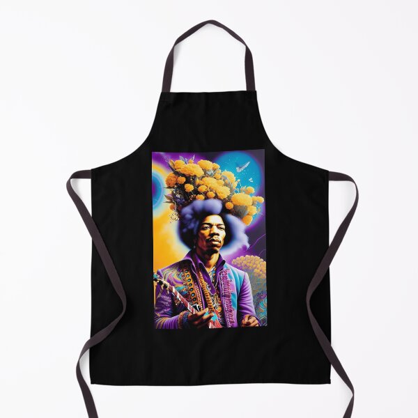 Artikelvorschau, Coole psychedelische, von Jimi Hendrix inspirierte lila Kunst entworfen und verkauft von CoralieSylva.