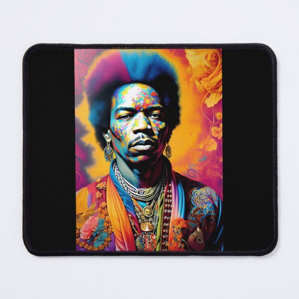 Artikelvorschau, Coole Vintage Jimi Hendrix inspirierte psychedelische Kunst entworfen und verkauft von CoralieSylva.