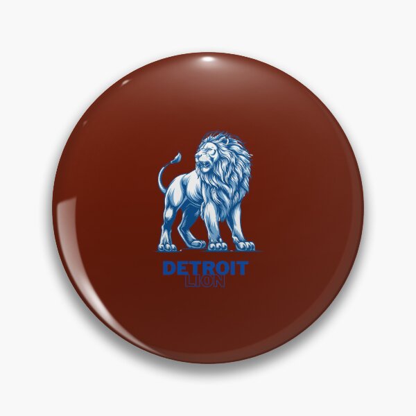 Item preview, A blue lion stands majestically designed and sold by khaminhhn1122.