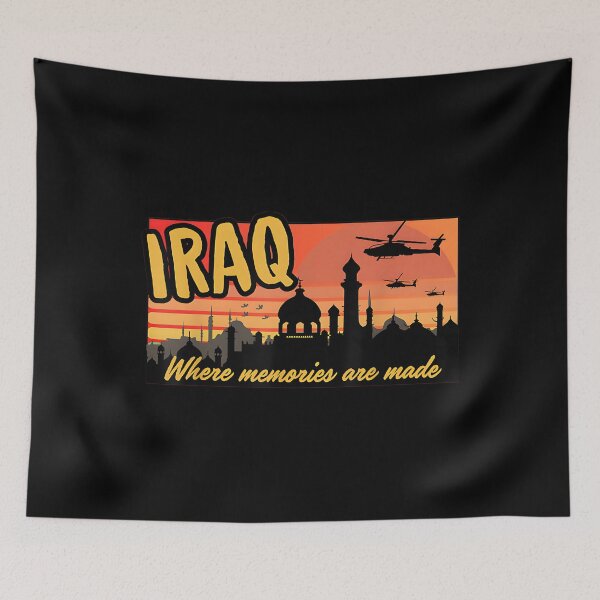 Item preview, Iraq Where Memories Are Made Oif Military Tourist Retro designed and sold by slilyl1.