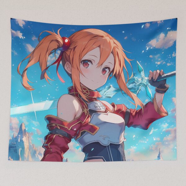 Item preview, Sword Art Online Silica Energetic Spirited Crimson Dagger Duelist SAO Anime designed and sold by ManuelOpito.