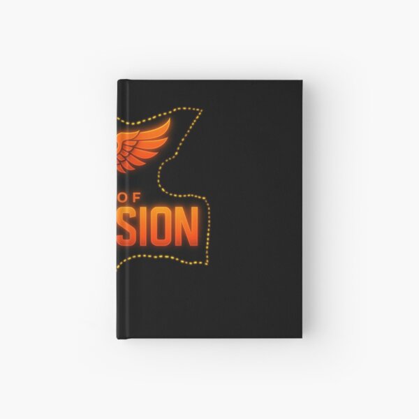 Book of Immersion Orange Patch Logo Art Hardcover Journal