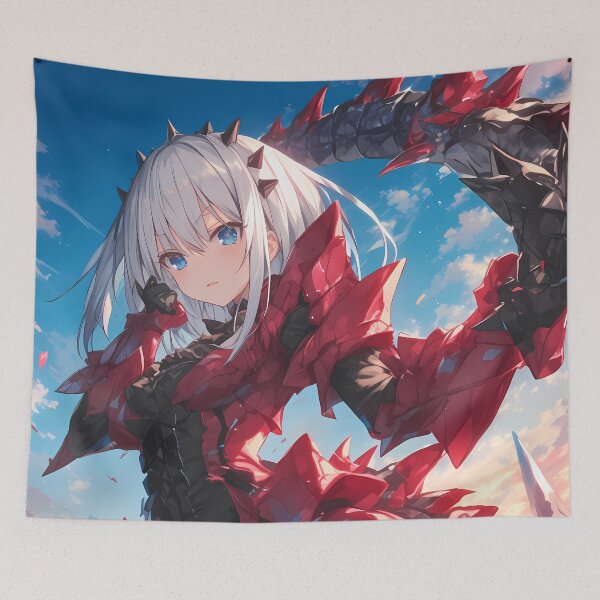 Item preview, Tobiichi Origami Date A Live Anime Purple Hair Sword designed and sold by ManuelOpito.
