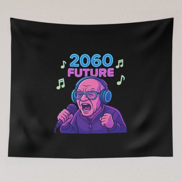 Item preview, Unc Rapping 2060 Meme Design designed and sold by Bratak.
