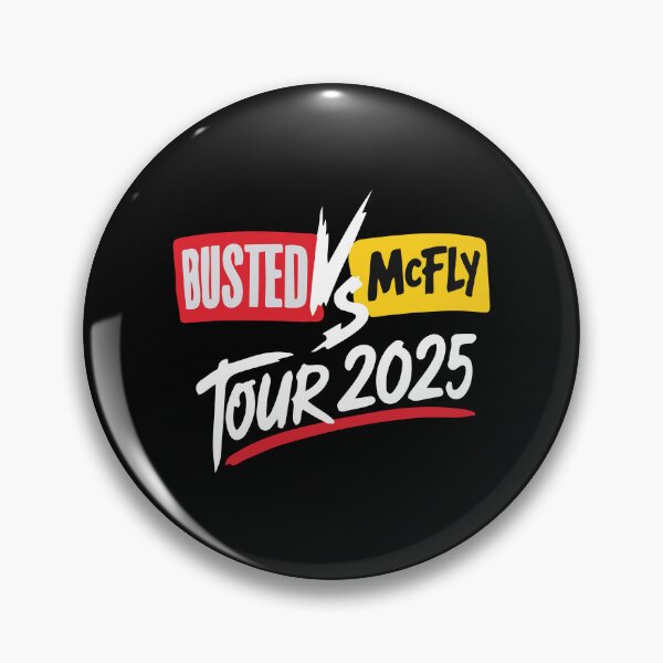 Item preview, Busted vs McFly Tour 2025 designed and sold by Matt-Artworks.