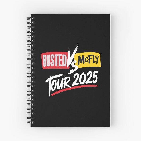Aperçu de l'œuvre Busted vs McFly Tour 2025 créée et vendue par Matt-Artworks.