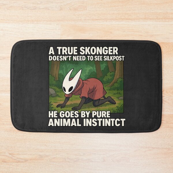 Item preview, Silksong Pure Animal Instinct Meme Square Art designed and sold by Bratak.