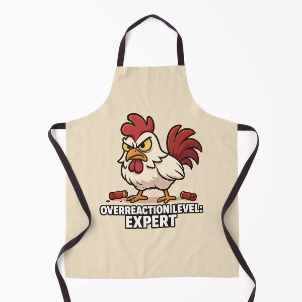 Item preview, Overreaction Rooster Meme Cartoon designed and sold by Bratak.