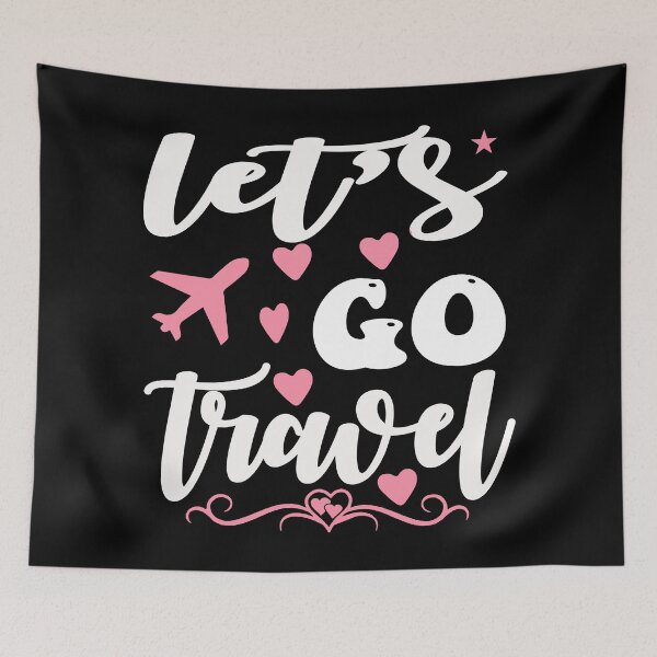 Item preview, Lets Go Travel designed and sold by MarkedArtPrints.