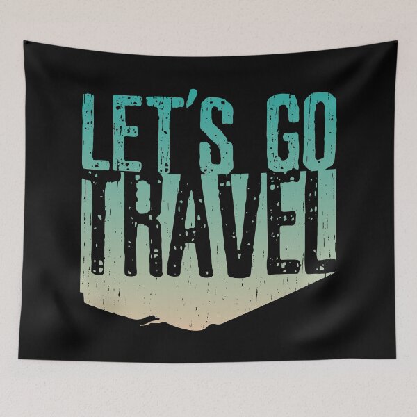 Item preview, Lets Go Travel designed and sold by MarkedArtPrints.
