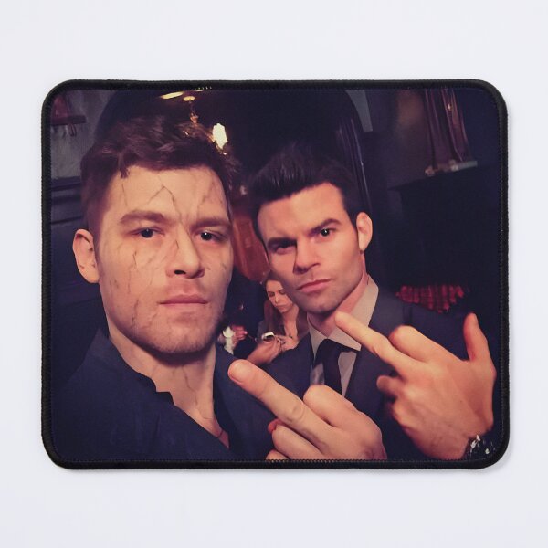 Item preview, Funny Klaus Mikaelson and Elijah Mikaelson Meme designed and sold by PugPuppyLife.