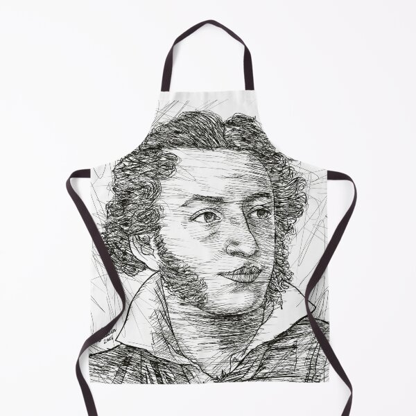 Item preview, ALEXANDER PUSHKIN ink portrait designed and sold by lautir.
