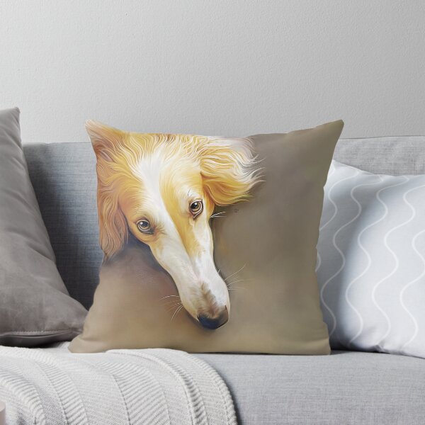 Item preview, Borzoi in Repose - Cream Collection designed and sold by Sally Fricker.