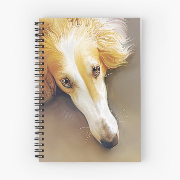 Item preview, Borzoi in Repose - Colección de Crema designed and sold by Sally Fricker.