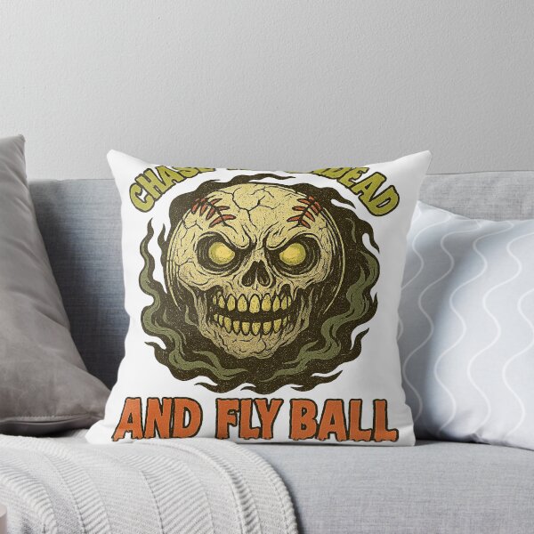 Item preview, Chase The Undead And Fly Ball Black White Baseball Halloween designed and sold by KATYBROWNd.