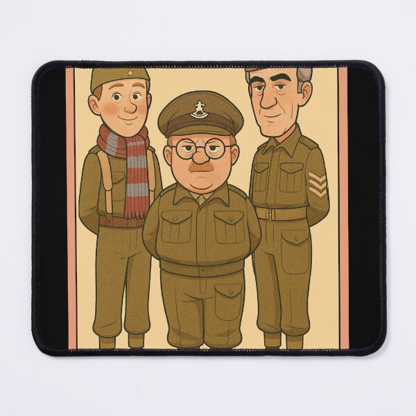 Item preview, Sitcom Legends: Mainwearing, Pike & Wilson designed and sold by halibutgoatramb.