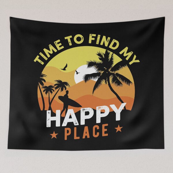 Item preview, Time To Find My Happy Place designed and sold by MarkedArtPrints.