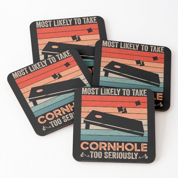 Item preview, Most Likely To Take Cornhole Too Seriously Vintage designed and sold by MaryPadillapm.