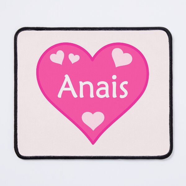 Item preview, Anais Name Pink Heart designed and sold by Jeallan Designs.