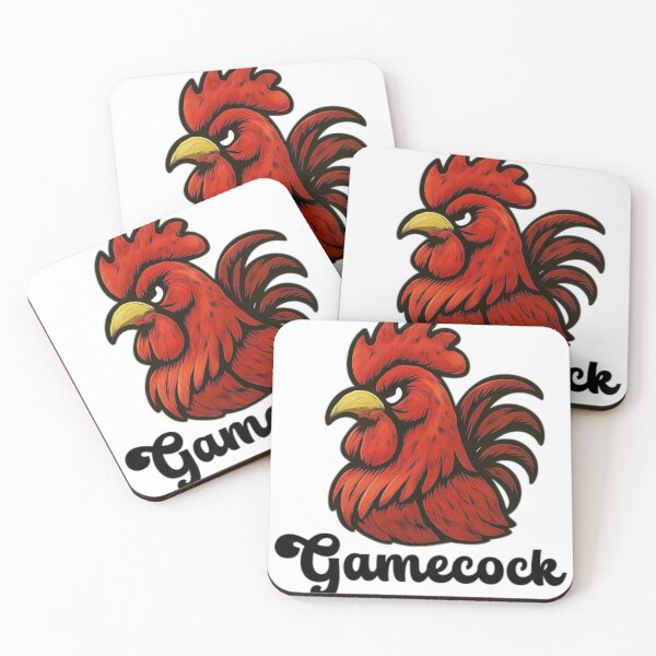 Item preview, Fierce Gamecock Rooster | Vintage Sports Mascot Bold Design. designed and sold by musabadam2013.