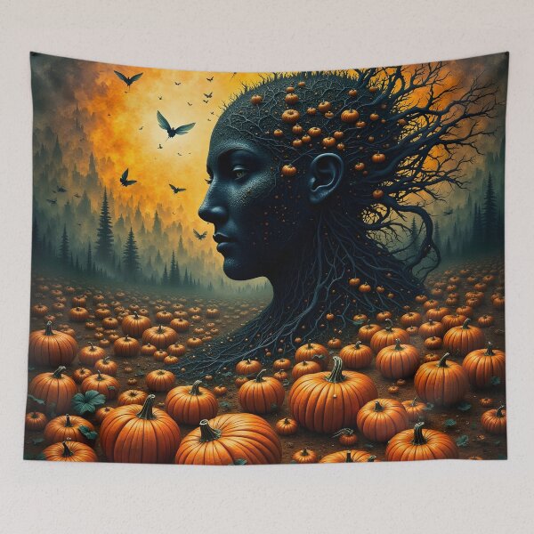 Item preview, Pumpkin Transcendence: Fractured Harvest Spirit designed and sold by artmanikin.