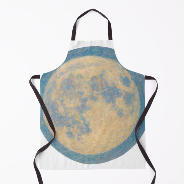 Aperçu de l'œuvre Monet Lune Art impressionniste créée et vendue par Retr0Tshirts.