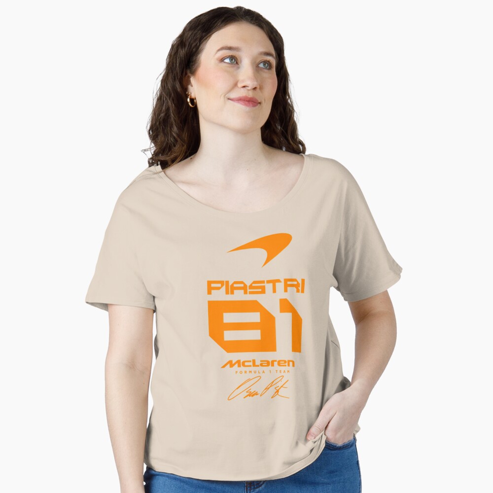 Oscar Piastri Sport Fitted V-Neck T-Shirt