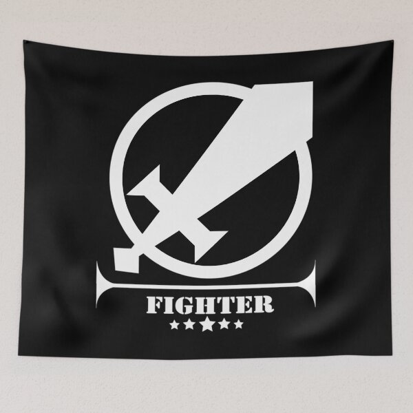 Item preview, 19 Mobile Legend Fighter White In Black designed and sold by JacobVerhoeven.