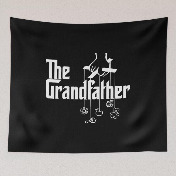 Item preview, The Grandfather - Mafia Movie Logo Spoof designed and sold by gracerisenu.