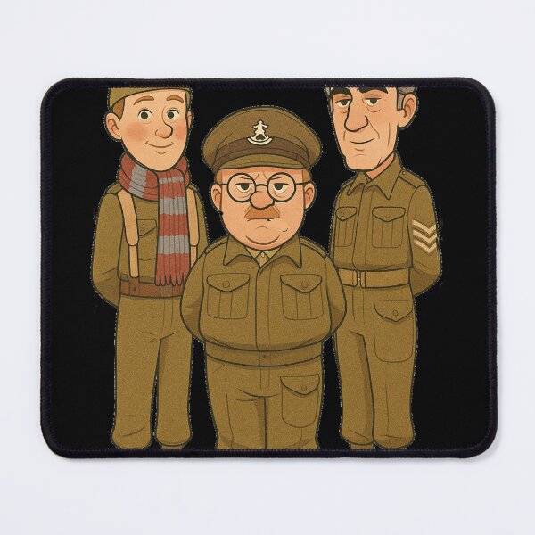 Item preview, Sitcom Legends: Mainwearing, Pike & Wilson designed and sold by halibutgoatramb.