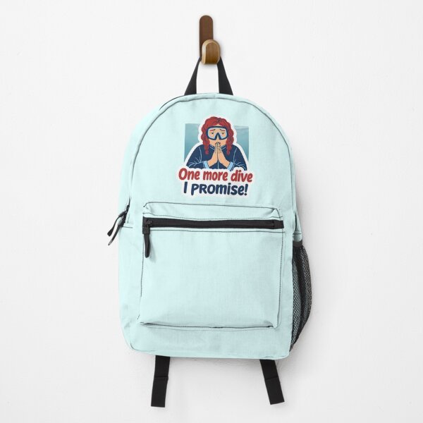 Item preview, One More Dive I Promise – Funny Scuba Diving Design designed and sold by AnnumanTees.
