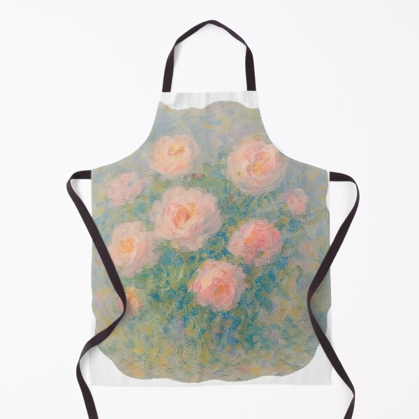 Aperçu de l'œuvre Fleurs de Monet Art impressionniste Peinture florale créée et vendue par Retr0Tshirts.