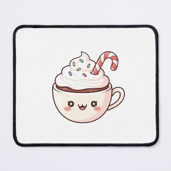Item preview, Cute Kawaii Christmas Hot Chocolate designed and sold by istoriadesign.