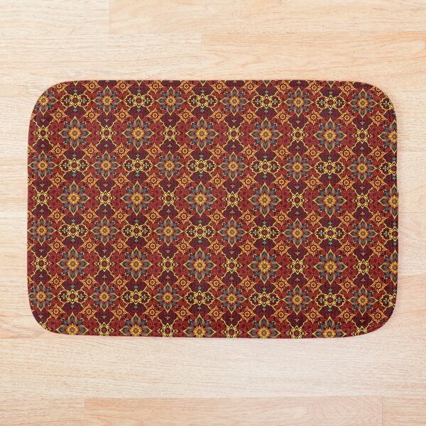 Item preview, Red Flower Pattern designed and sold by CustomARTCD.