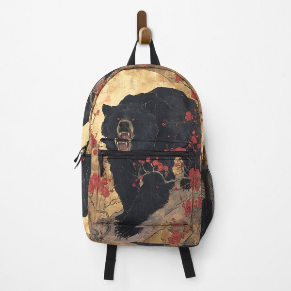 Item preview, Wild Japanese Black Bear Art designed and sold by bapupa.