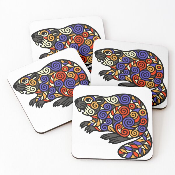 Item preview, Intricate beaver designed and sold by SpectrumShine.