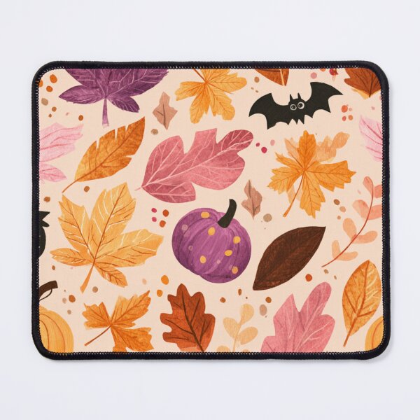 Item preview, Pastel pretty wildflowers bunch seamless pattern - autumn pumpkins designed and sold by cocomelon168.