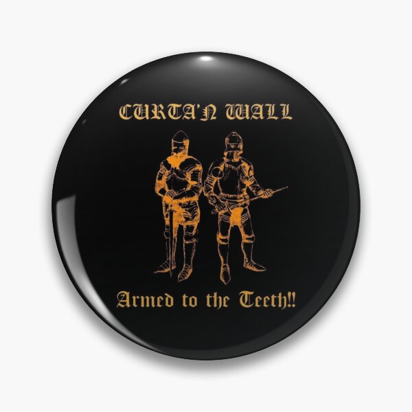 Item preview, Curtan Wall Armed To The Teeth  designed and sold by otavoekindir.