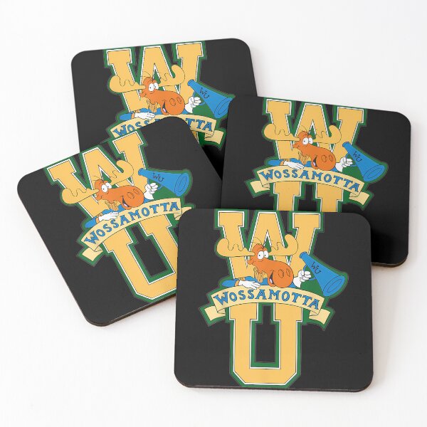 Item preview, Rocky And Bullwinkle Wossamotta U Logo Graphic designed and sold by gracerisenu.